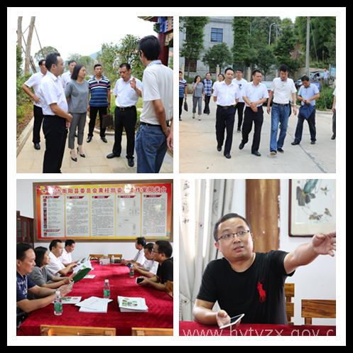 市委副秘书长王湘淮一行深入衡阳县城乡督查,调研统战