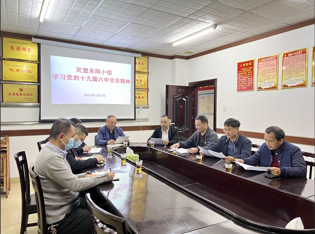 民盟耒阳小组传达学习中共十九届六中全会精神.jpg